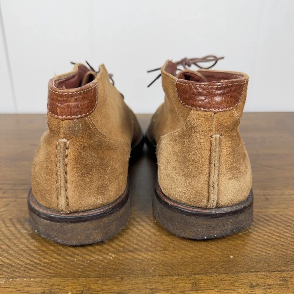 OluKai Chukka Boots Mens 11 Brown Suede Lace Up Casual Comfort